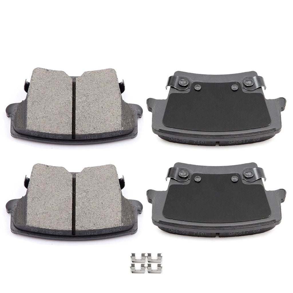 Rear Ceramic Brake Pad Kit for Dodge Charger Challenger 300 (2011–2023)