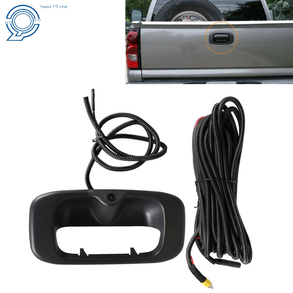 Rear Tailgate Handle with Camera for Chevrolet Silverado/GMC Sierra (1999–2006)