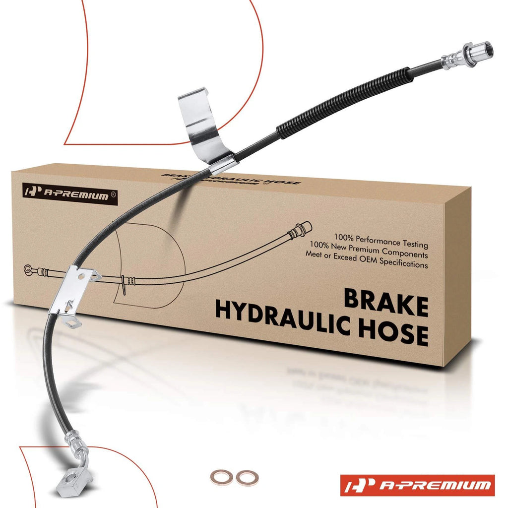 Front Left Brake Hydraulic Hose for Chevy Silverado GMC Sierra 2500 HD (2001–2007)