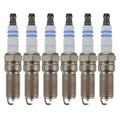 Set of 6 Bosch OE Fine Wire Double Iridium Spark Plugs for Transit-250 (2015–2023)
