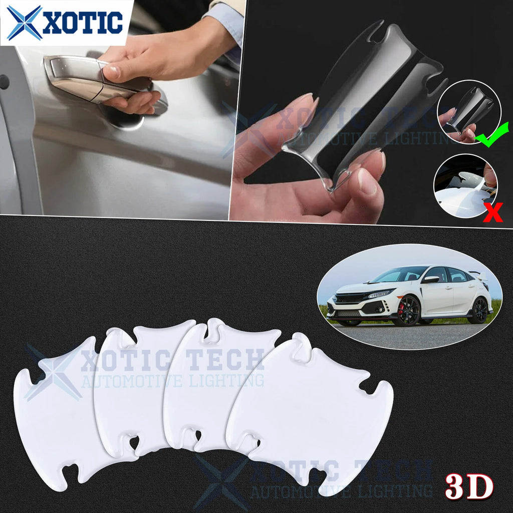 JDM Clear Scratch Protect Door Handle Decal for Honda Accord & Civic (2019–2021)