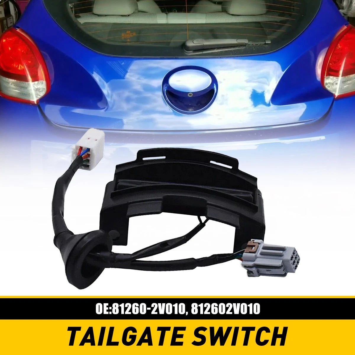 Trunk Latch Tailgate Release Switch for Hyundai Veloster (2012–2017)