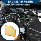 Engine Air Filter No. 13717521037 for BMW 545i (2004–2005)