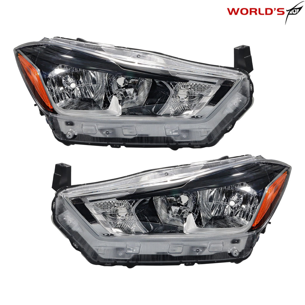 Set of 2 Halogen Headlights for Nissan Kicks (2018–2020)