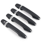 Carbon Fiber Look Exterior Door Handle Cover Trim for Subaru WRX STi (2015-2021)