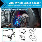 4X ABS Sensor for Toyota Land Cruiser 100, Lexus LX470 (1998–2007)