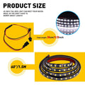 White LED Bed Tailgate Light Strip Kit for Truck (US EXV)