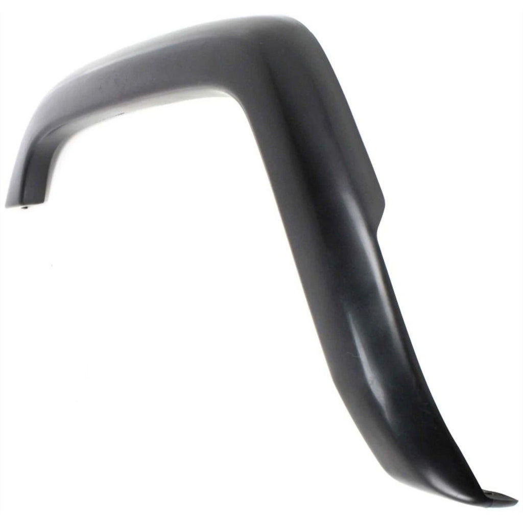 Set of 2 Fender Flares Moulding Trim for Rear Wheel Opening Black