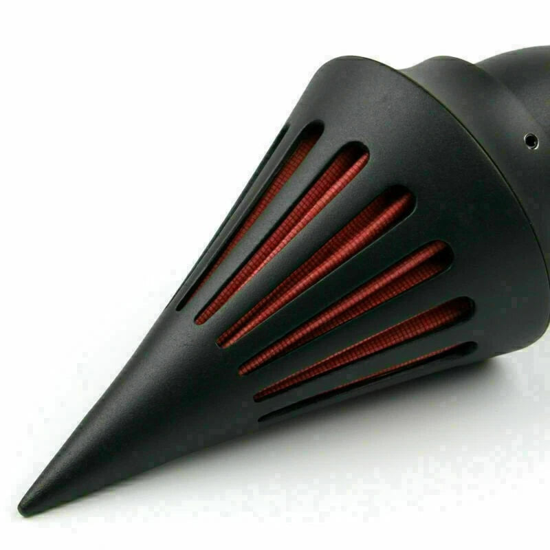 Black Spike Air Cleaner Intake Filter for Harley Touring Softail Dyna