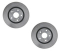 Set of 2 Front Disc Brake Rotors for Lexus ES350, Toyota Avalon, Camry (2007–2019)