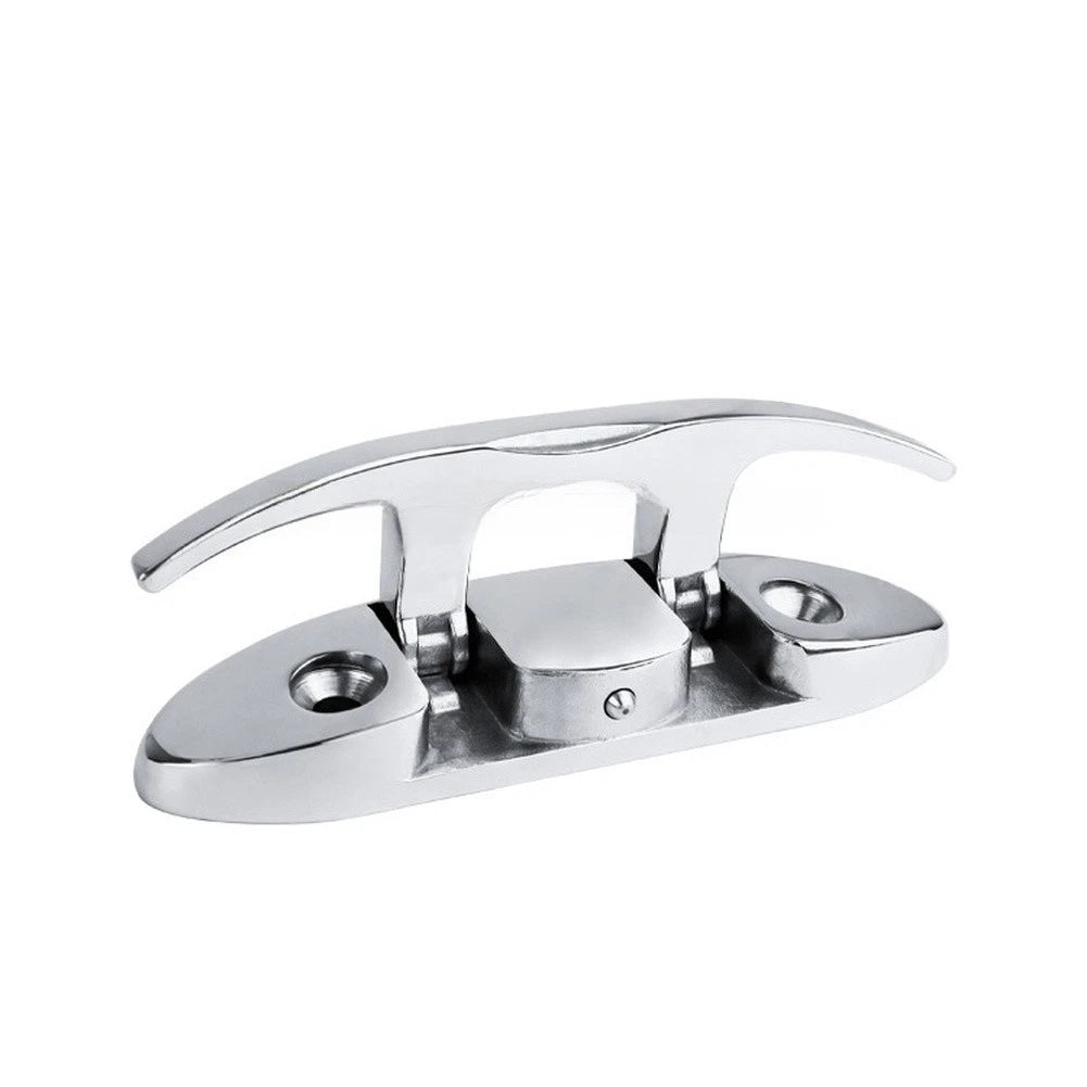 316 Stainless Steel Folding Boat Rope Cleat for Docking (4in, 6in)
