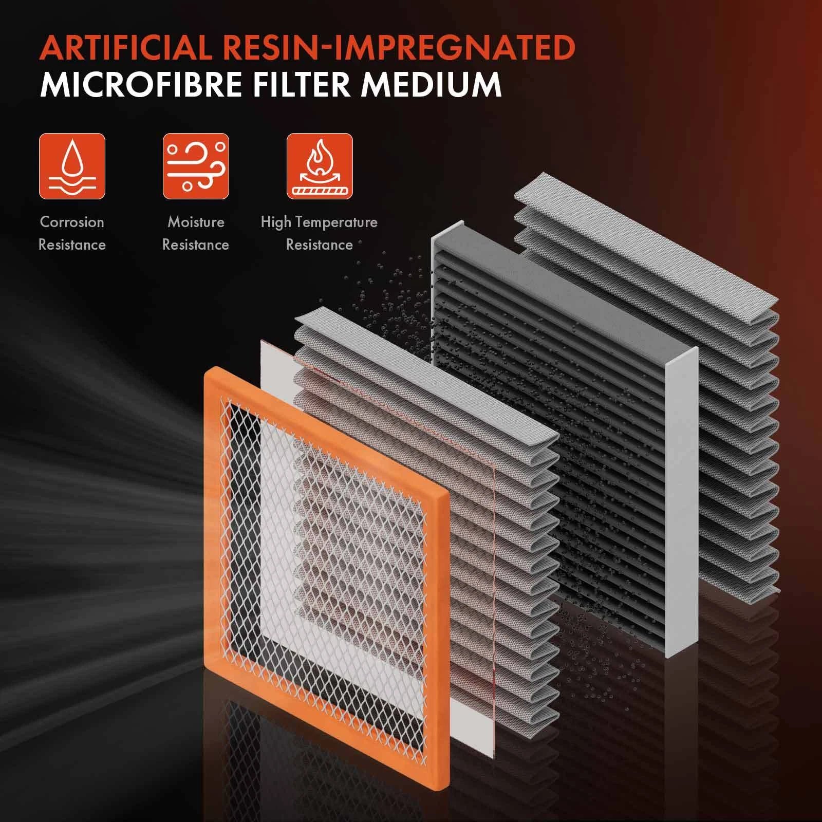 2X Engine Air Filter for Subaru Outback, Forester, Impreza, Legacy (2020-2022)