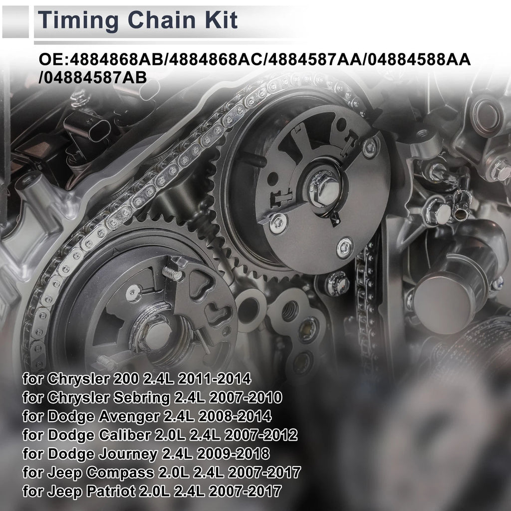 Timing Chain Kit No. 4884868AB for Dodge Avenger, Journey, Jeep Compass (2008–2019)