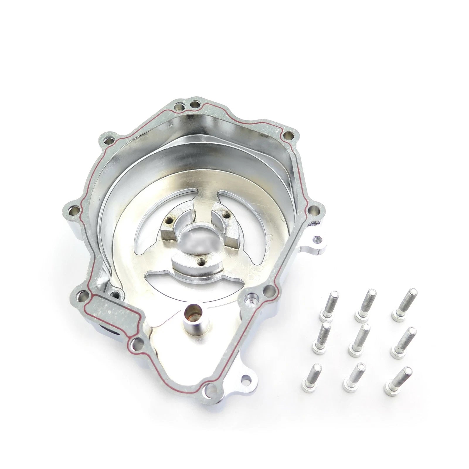 Chrome Stator Engine Cover for Yamaha YZF R6S (2006), YZF R6 (2003–2006)