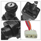 Ignition Switch with 2 Keys for Kawasaki KFX400, KSF400 (2003–2004)