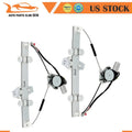 Pair Front Window Regulator w/ Motor for Acura EL Honda Civic (1997–2000)