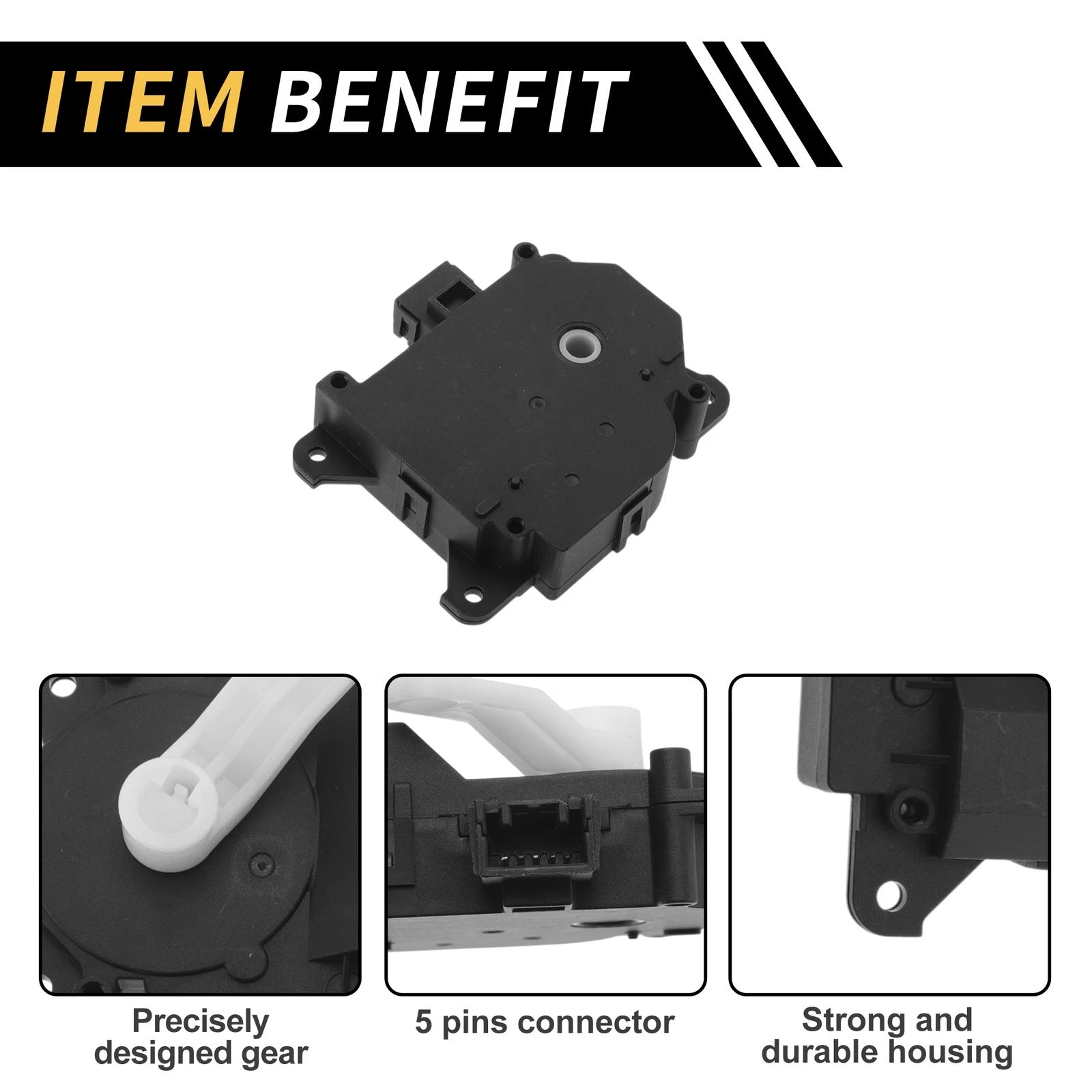 HVAC Heater Blend Door Actuator for Toyota Solara (2004–2008) No. 8710607080, 8710641040