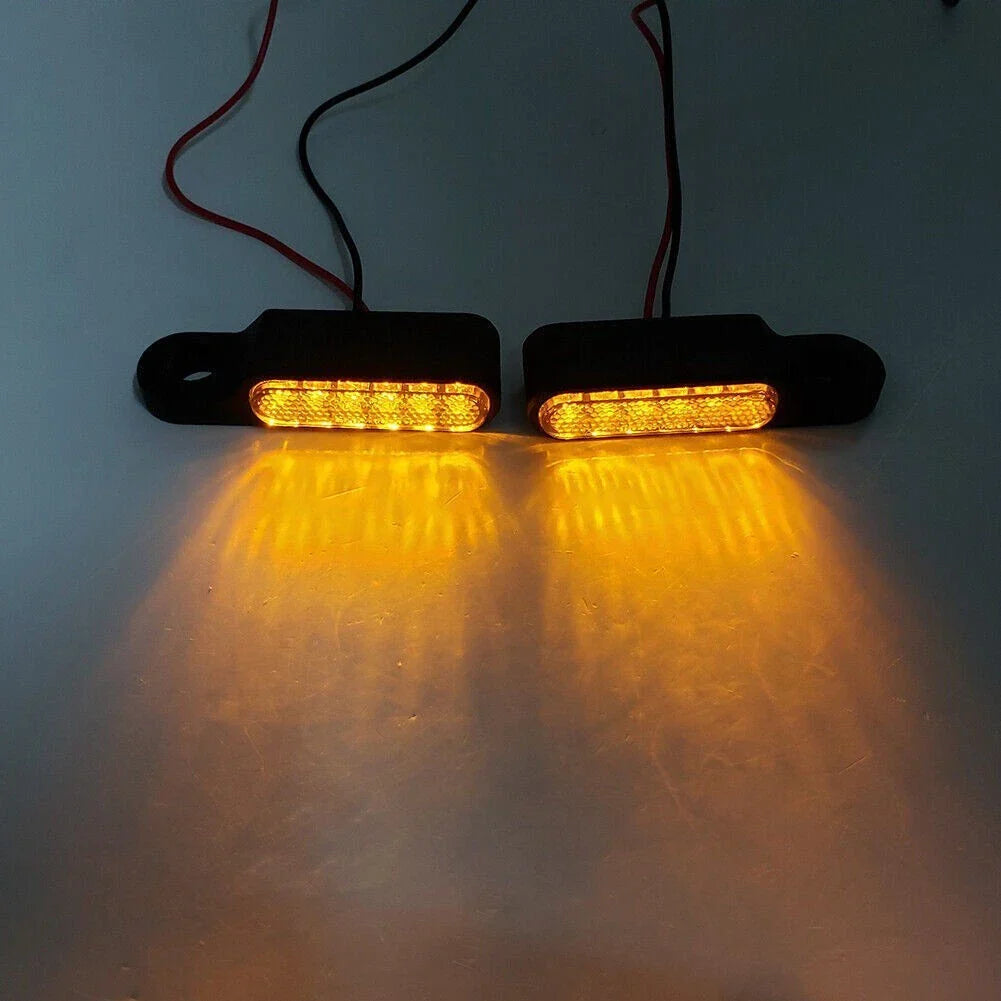 LED Turn Signal Lights for Universal Motorcycle (No Year Specified)