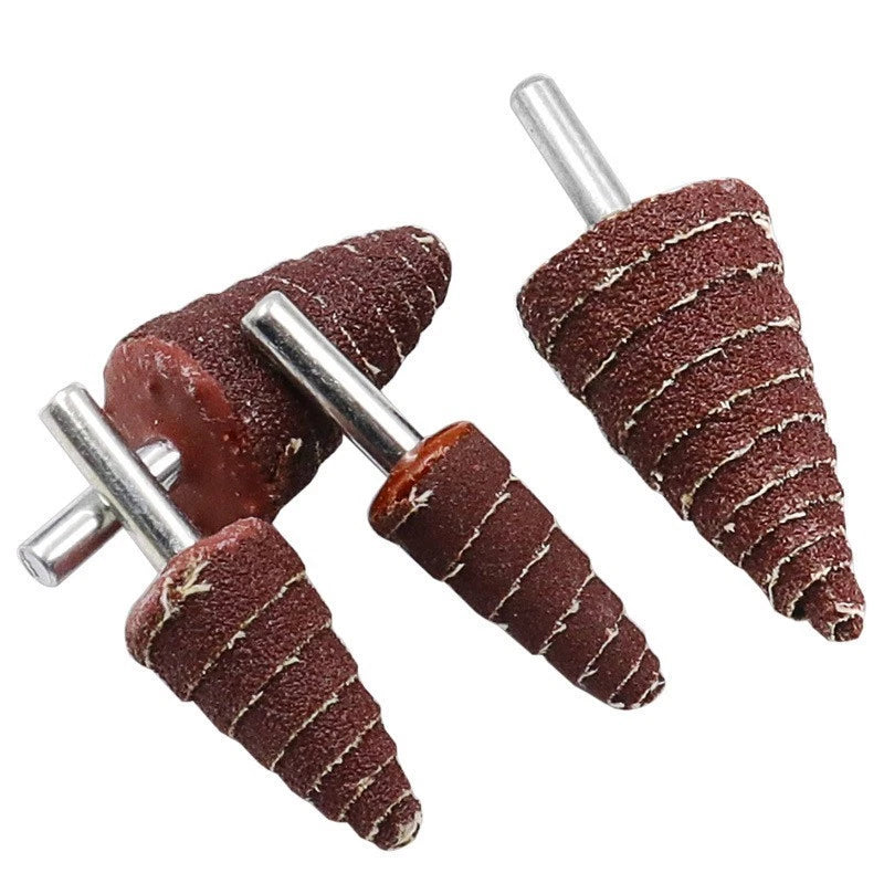 Sanding Head Polishing Tool Tapered Cone Grinding Head for Automotive