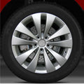 17x8 Factory Wheel (Bright Fine Metallic Silver) For 2009 Volkswagen Passat