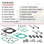 Rocker Arm w/ Cylinder Head Valve Gasket Kit for Polaris Ranger (2000–2010)