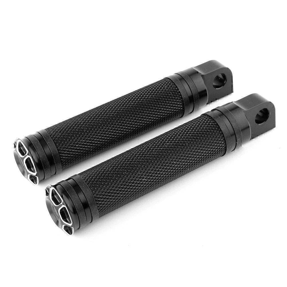 Billet Aluminum CNC Male Mount Foot Pegs for Harley - 2 Colors