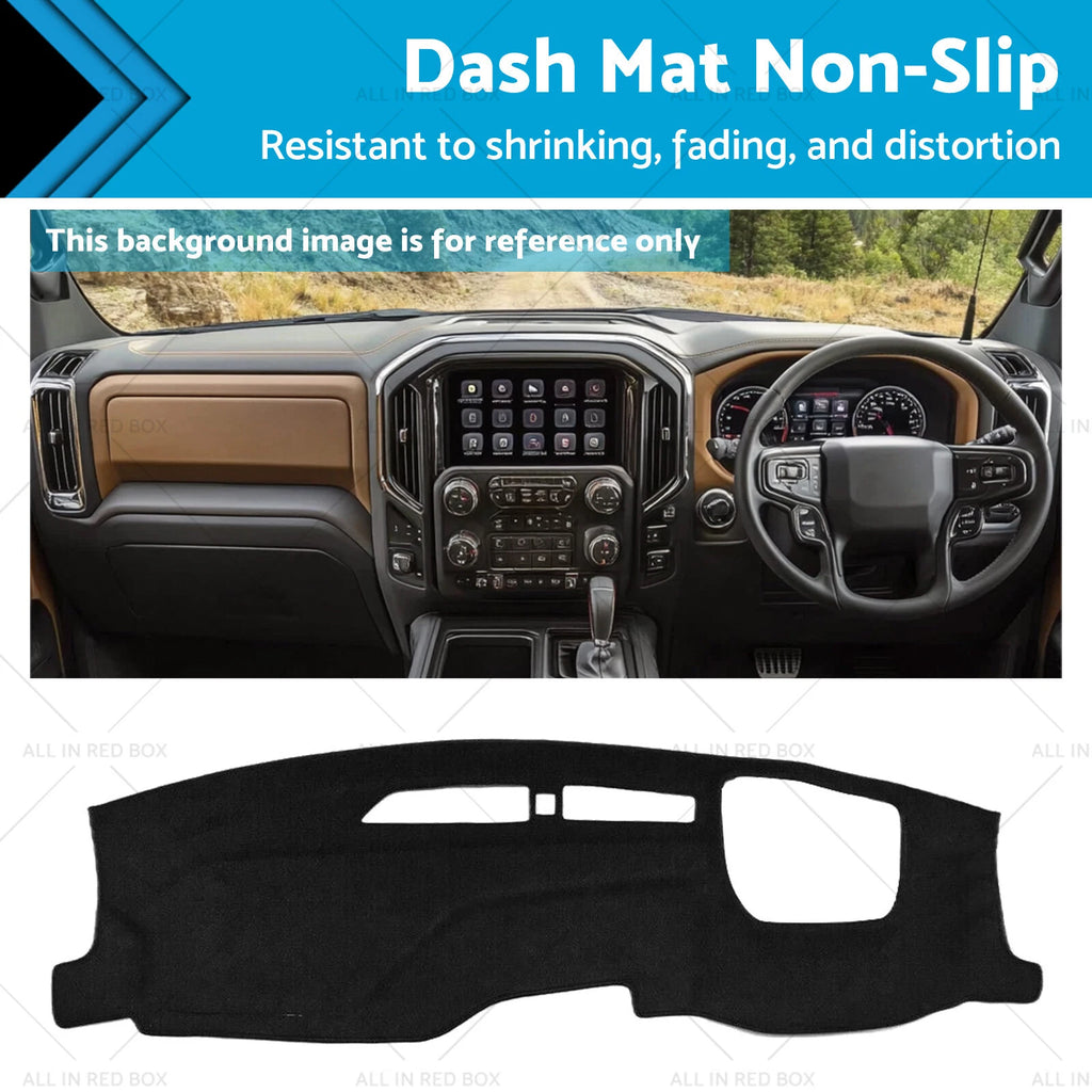 Non-Slip Dash Mat for Chevrolet Silverado 2500 LTZ Premium w/HUD (2024–)