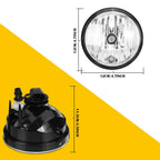 Front Bumper Fog Lights for Toyota Tacoma (2005–2011) Clear Lens