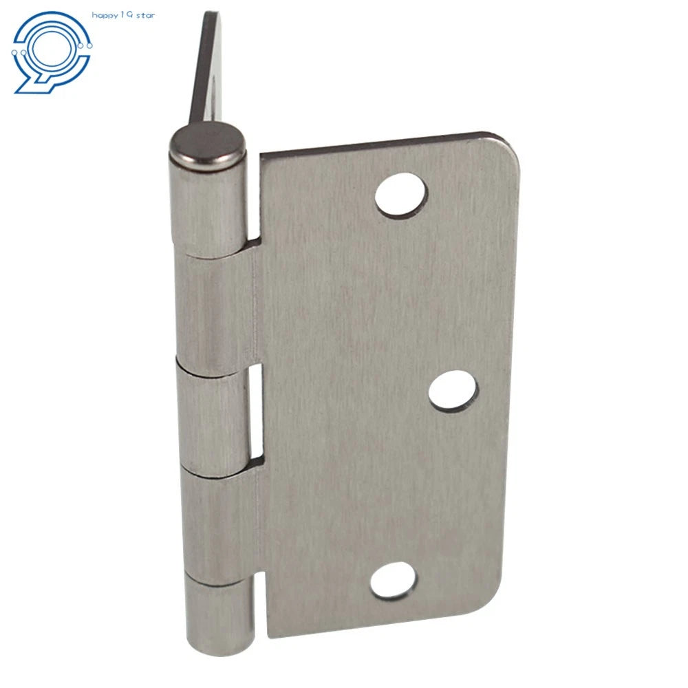 Set of 30 Satin Nickel Door Hinges 3.5" x 3.5" 2.2mm 1/4" Radius Corners
