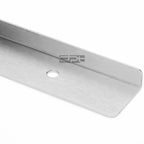 Universal Front Bumper License Plate Mount Bracket Relocator Holder Silver