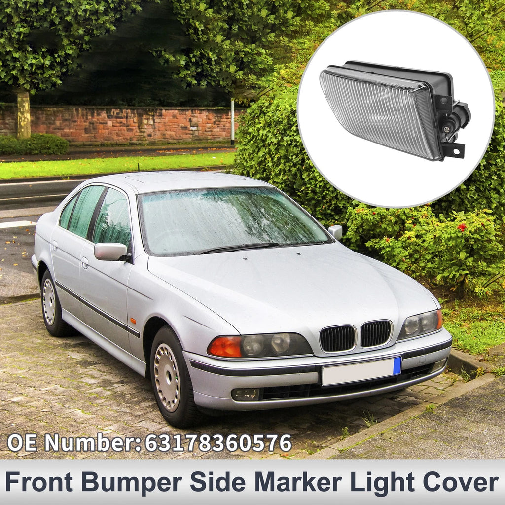 Right Front Bumper Side Marker Light Cover for BMW E39 Z3 (1997–2002) No. 63178360576