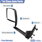 Left Manual Folding Mirror for Chevrolet Express GMC Savana (2003-2017)