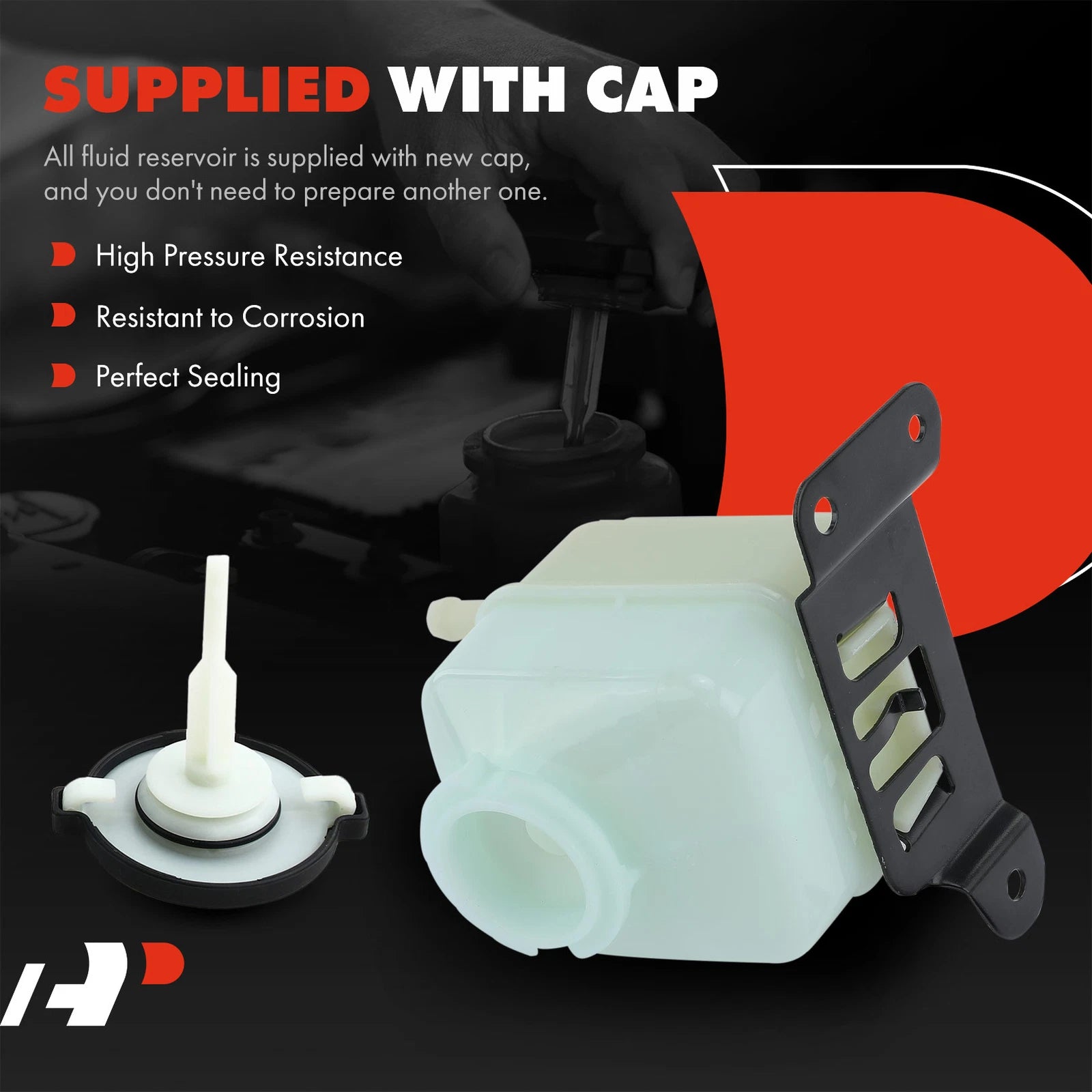 Power Steering Reservoir and Cap for Toyota Sienna (1998–2003)