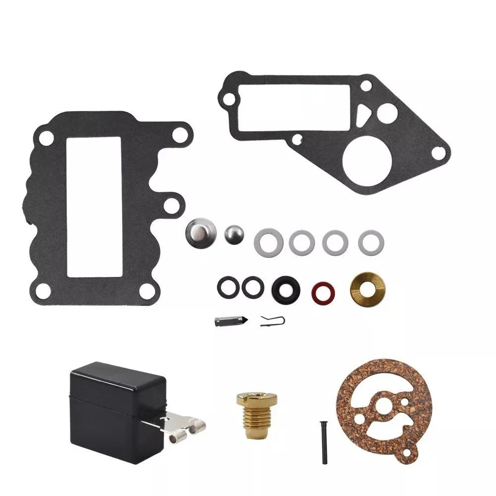 Carb Kit with Float for Johnson Evinrude OMC Outboard (382048)