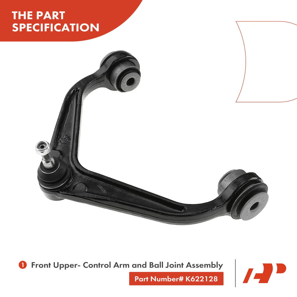 Set of 4 Control Arms and Ball Joints for Chevy Silverado