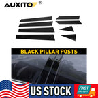 Gloss Black Pillar Posts Trim for Nissan Altima (2013–2018)
