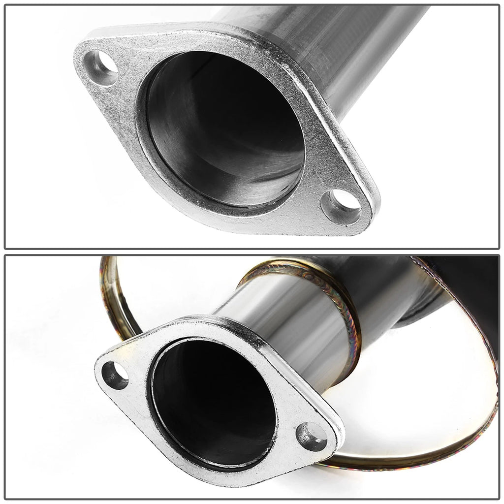 4" Burnt Muffler Tip Racing Catback Exhaust System for Eclipse 4G (2006–2009)