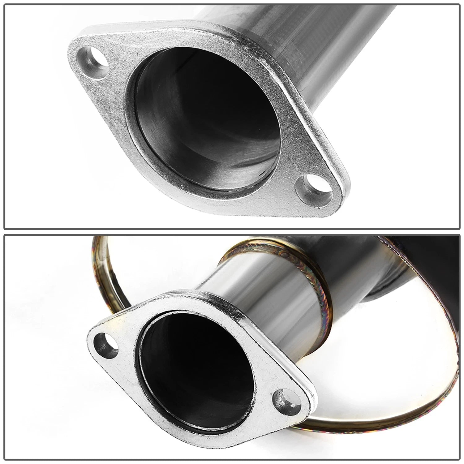 4" Burnt Muffler Tip Racing Catback Exhaust System for Eclipse 4G (2006–2009)