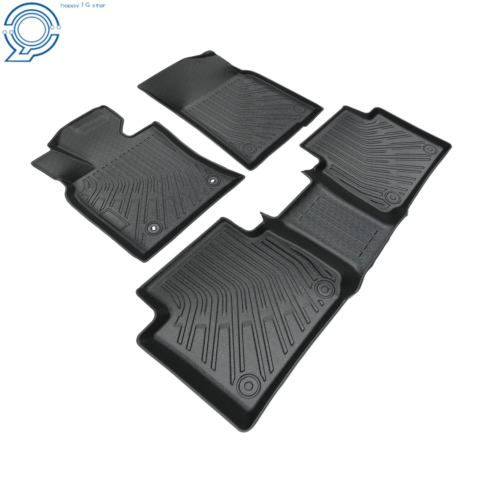 3D TPE Floor Mats Liners for Toyota Camry SE XLE LE Sedan (2018–2024)