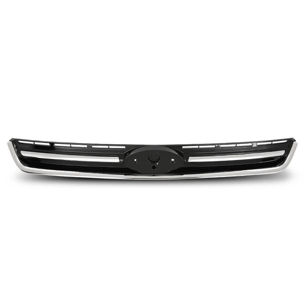 Front Upper Bumper Grille for Ford Escape (2013–2016) Black & Chrome