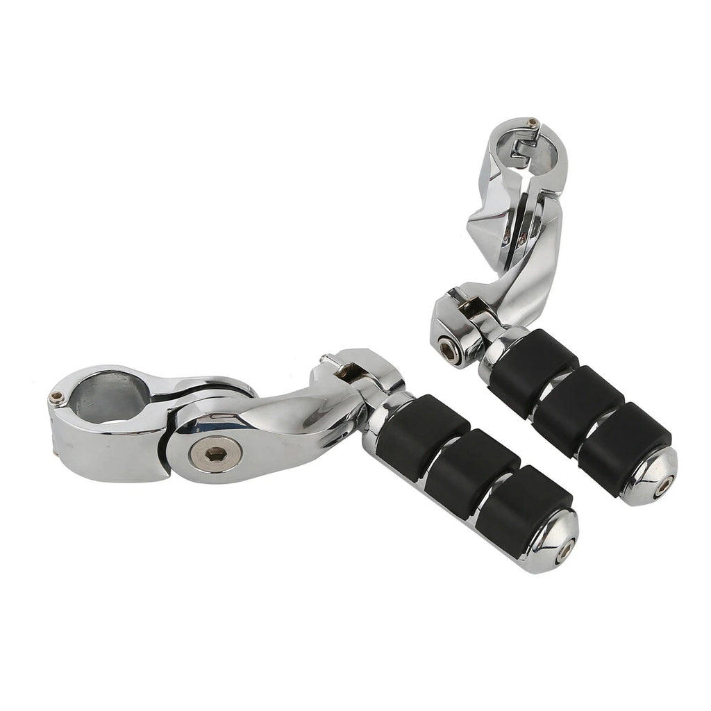32mm Highway Bar Engine Guard Footpeg Pegs for Harley (Fitment Specific)