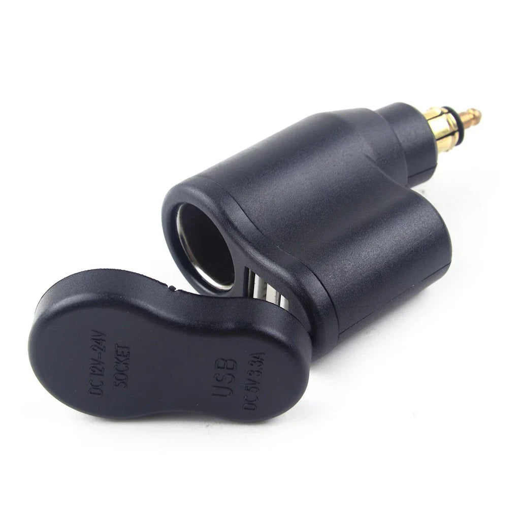 12-24V Dual USB Charger Adapter for BMW F800GS F700GS R1200GS (2013-2020)