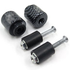 Carbon Bar Ends Weights Sliders for Yamaha YZF-R1 (1998–2012) Rubber