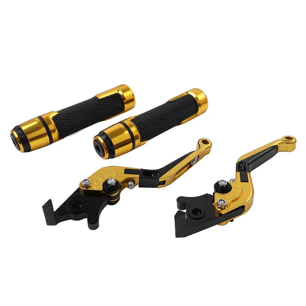 Set of 2 Extendable Brake Clutch Levers for BMW R1200GS R1250GS (2013–2023)
