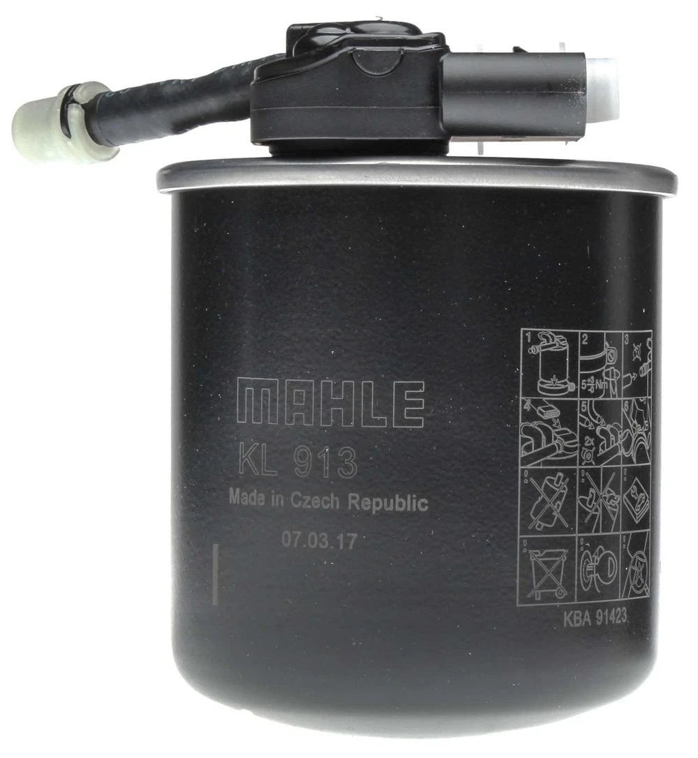 Mahle In-line Fuel Filter for Mercedes W204 W211 X166 E250 GLE300d GLK250 ML250 (2007–2020)