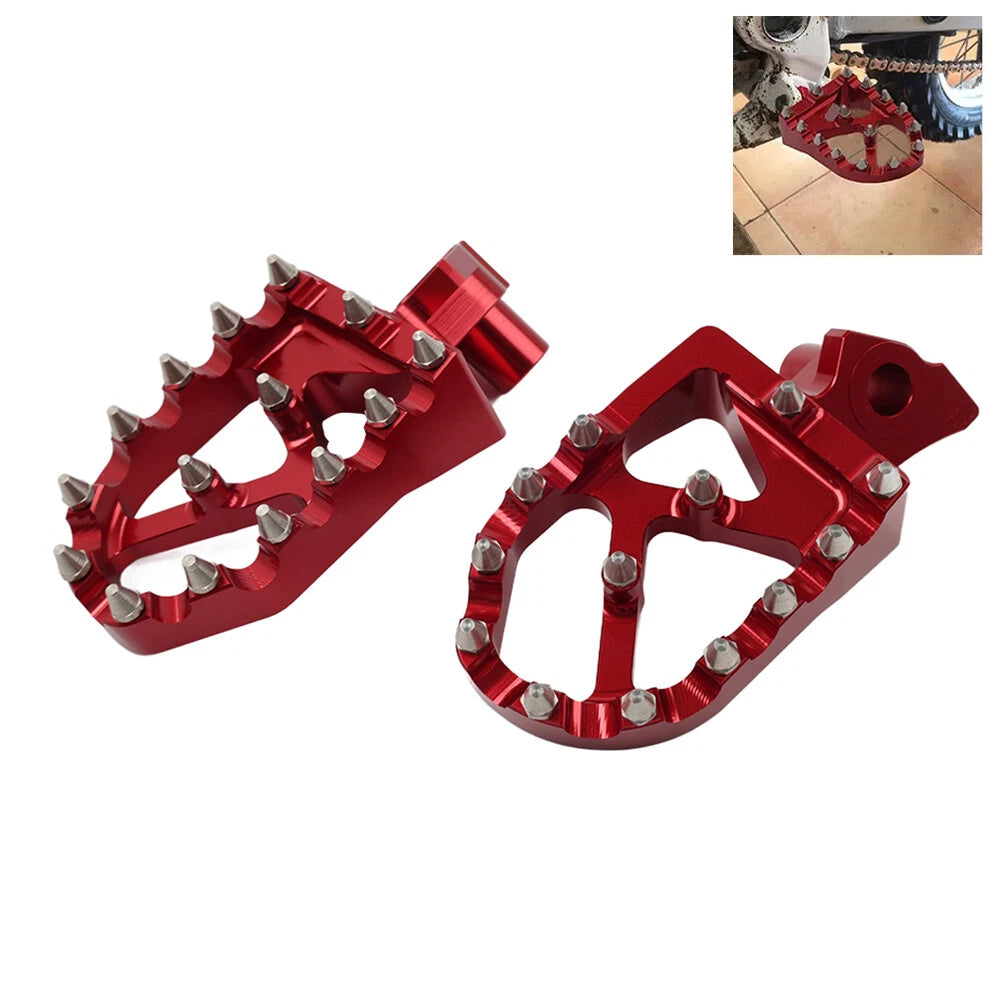 CNC Foot Pegs for Honda CR50 (1995–2001), CR125R (1995–1999), CR250R (1995–1999)