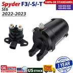 Starter with Relay for Can-Am Spyder F3/F3-S/F3-T SE6 (2022–2023)
