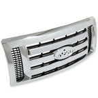 Front Upper Bumper Grille Grill Chrome for Ford F-150 XLT (2009–2014)