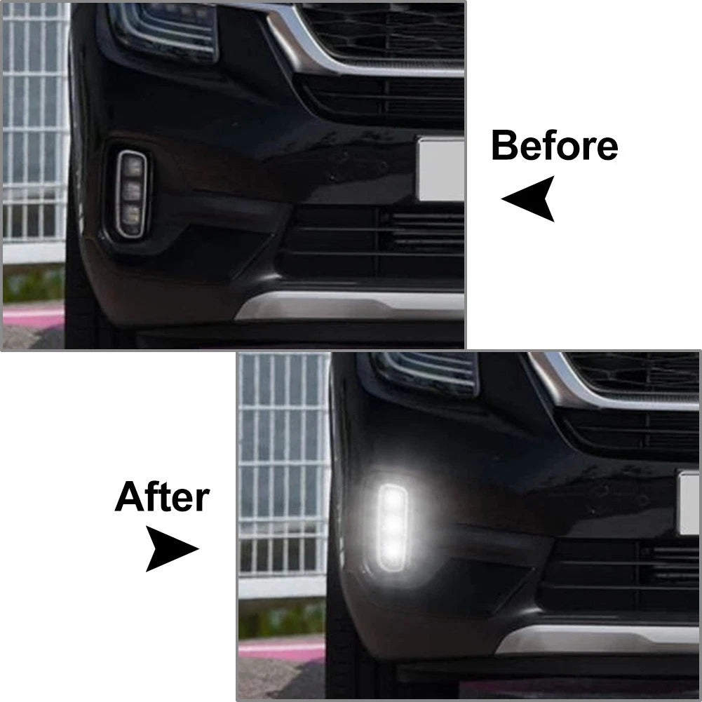 Daytime Running Light Fog Light with Turn Signal for Kia Seltos (2020–2022)