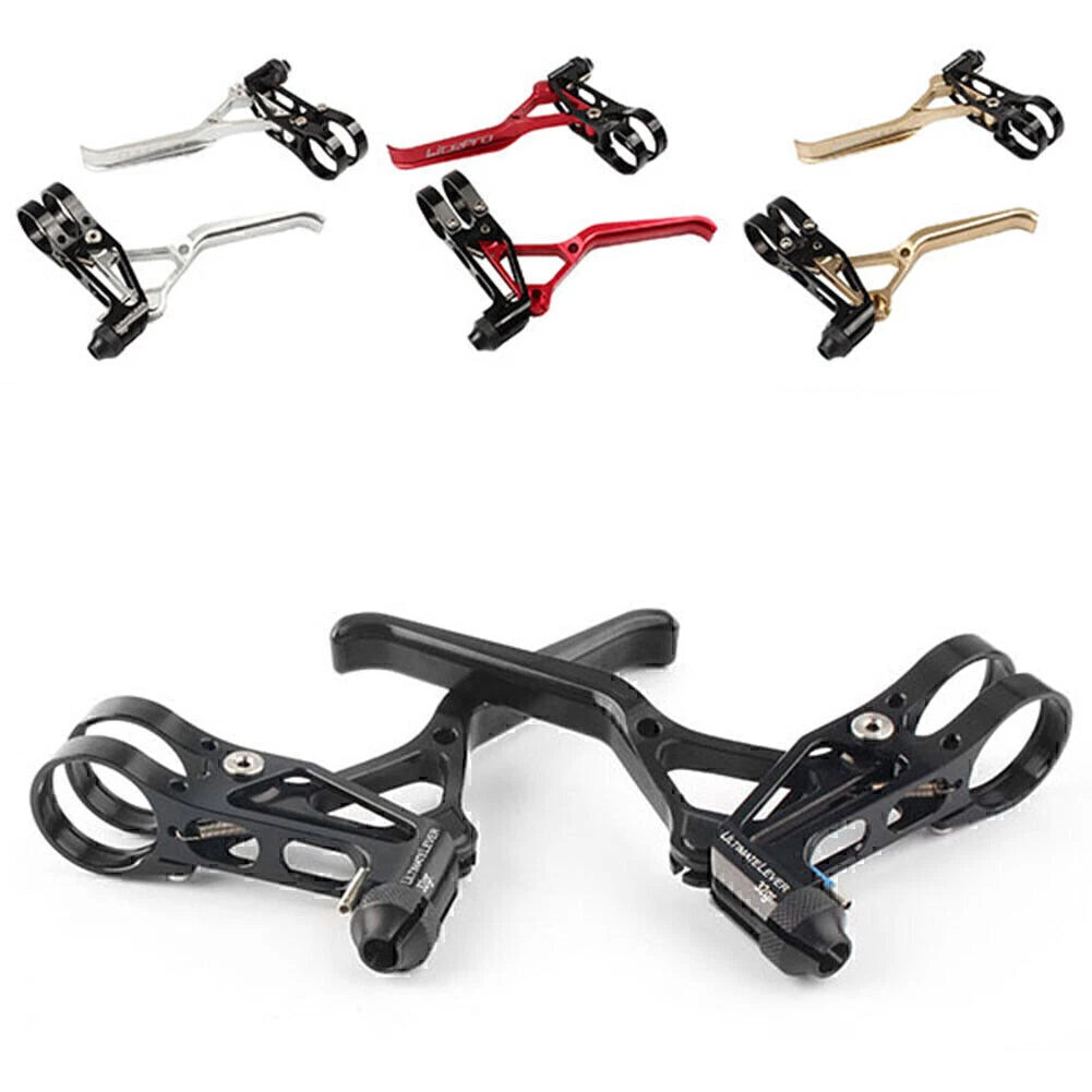 Pair Aluminum Alloy Brake Levers for Universal BMX DH MTB Bikes